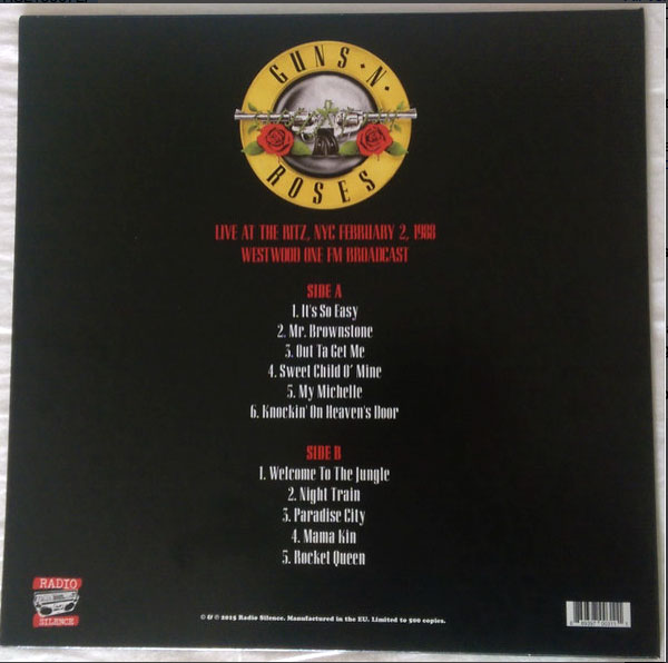 Guns N' Roses – Live At The Ritz, NYC 1988 - SEALED!