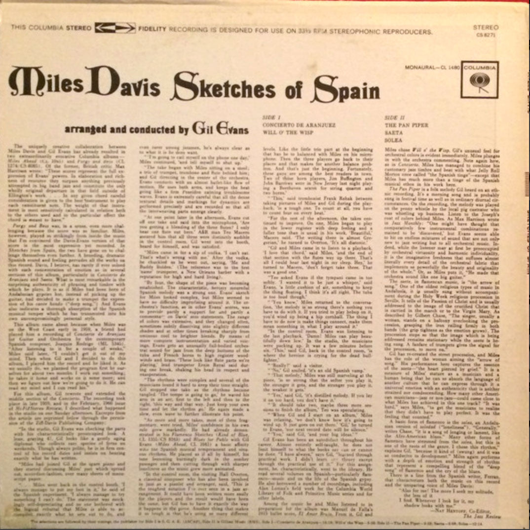 Miles Davis - Sketches Of Spain - Rare