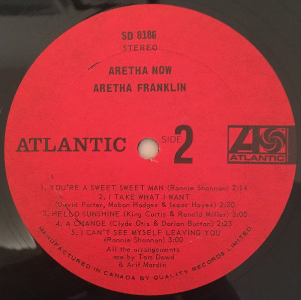Aretha Franklin – Aretha Now - 1968