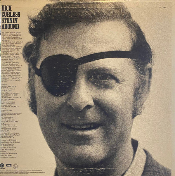Dick Curless ‎– Stonin' Around - 1972 US Pressing!