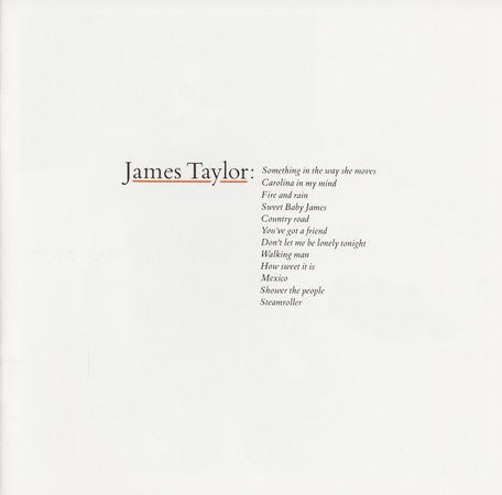 James Taylor – James Taylor's Greatest Hits - 1979 Orginal