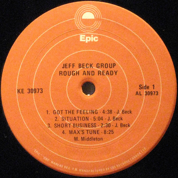 Jeff Beck Group – Rough And Ready