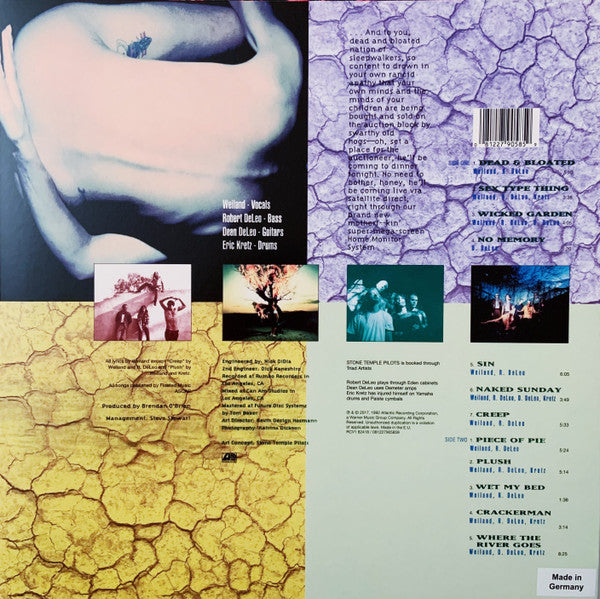 Stone Temple Pilots ‎– Core - Red w/ Black Splatter, Sealed! VinylPursuit.com