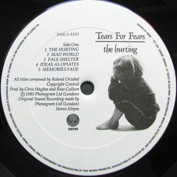 Tears For Fears – The Hurting - 1983