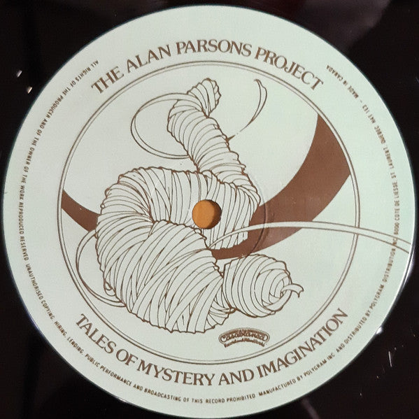 The Alan Parsons Project – Tales Of Mystery And Imagination - Edgar Allan Poe - Rare