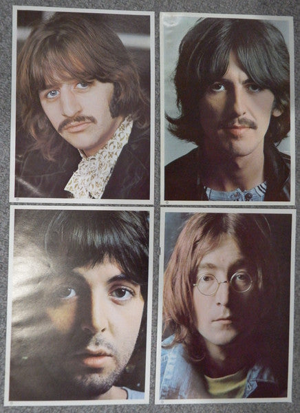The Beatles ‎– The White Album -1978 RARE WHITE VINYL