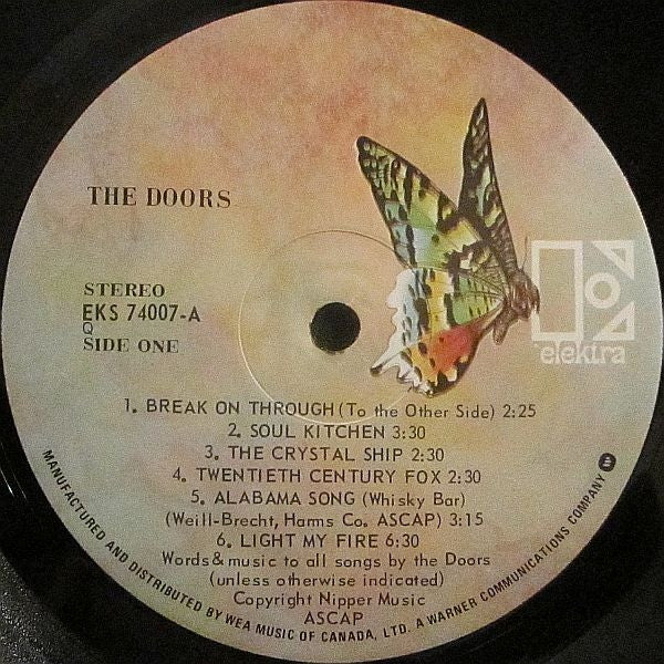 The Doors – The Doors VinylPursuit.com
