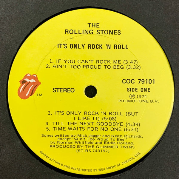 The Rolling Stones – It's Only Rock 'N Roll - 1974