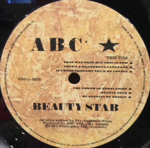 ABC – Beauty Stab - 1983 Original!