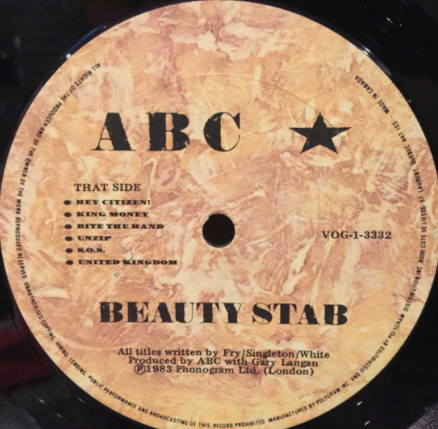 ABC – Beauty Stab - 1983 Original!