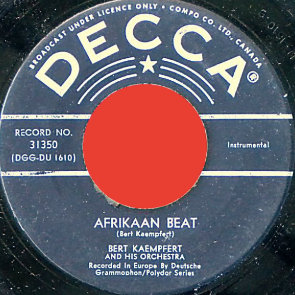 Bert Kaempfert And His Orchestra – Afrikaan Beat - 45 RPM Single