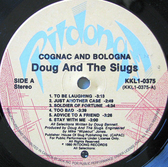 Doug And The Slugs – Cognac And Bologna