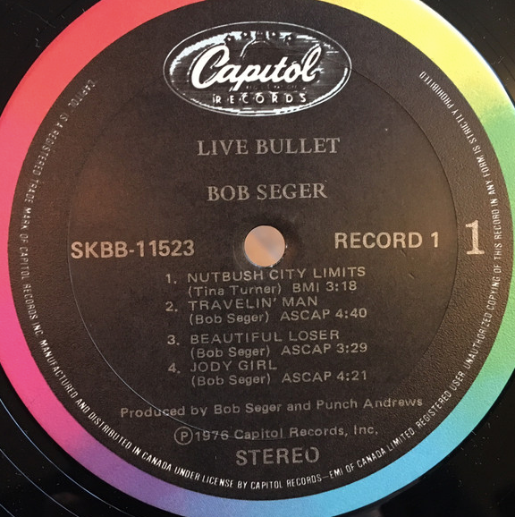 Bob Seger & The Silver Bullet Band – Live Bullet - 1976 VinylPursuit.com