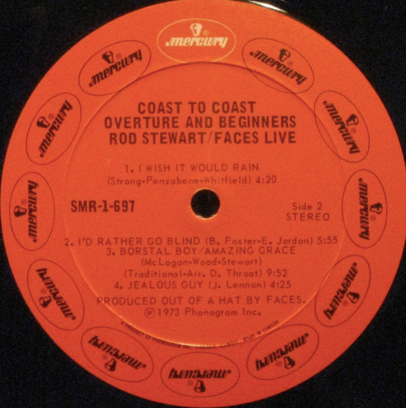 Rod Stewart & The Faces – Live Coast To Coast