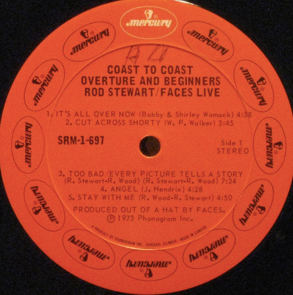 Rod Stewart & The Faces – Live Coast To Coast