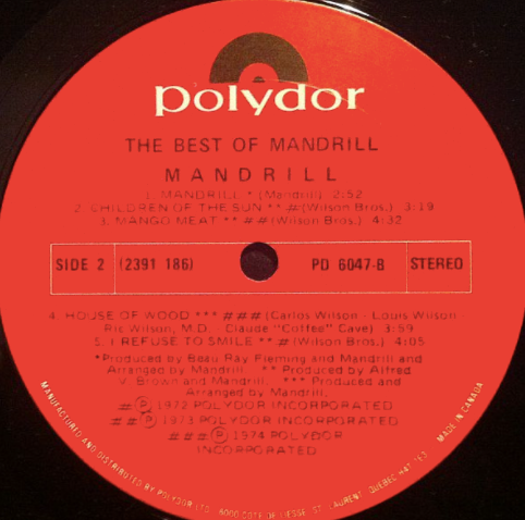 Mandrill – The Best Of Mandrill
