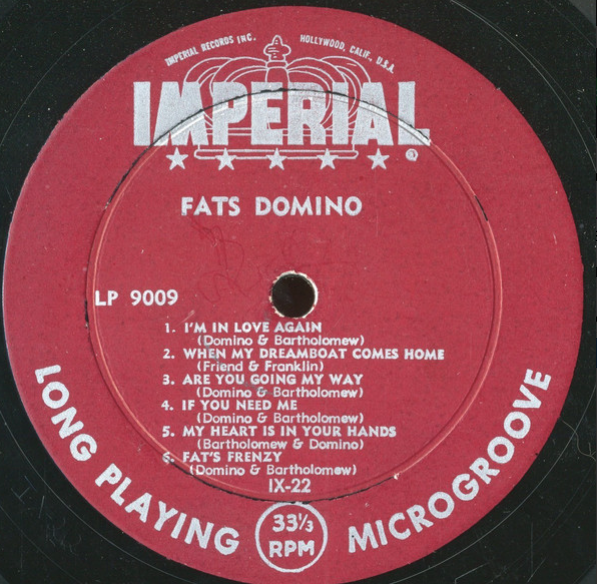 Fats Domino – Rock And Rollin - Mono