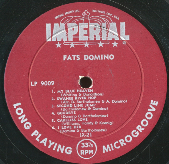 Fats Domino – Rock And Rollin - Mono