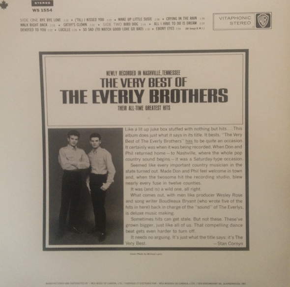 The Everly Brothers* – The Very Best Of The Everly Brothers VinylPursuit.com