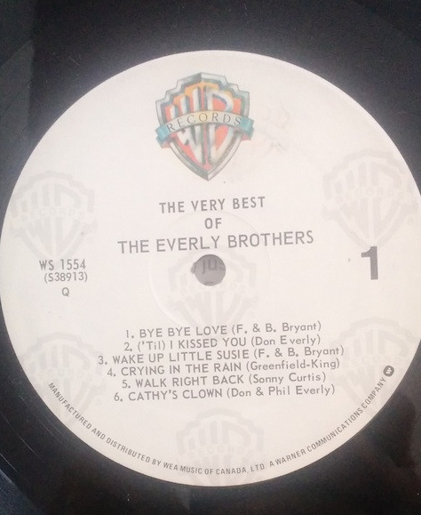 The Everly Brothers* – The Very Best Of The Everly Brothers VinylPursuit.com
