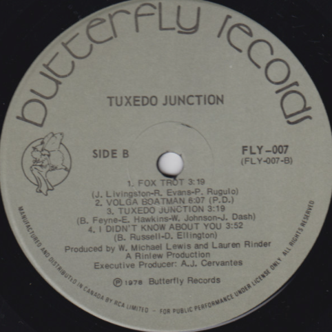 Tuxedo Junction – Tuxedo Junction VinylPursuit.com