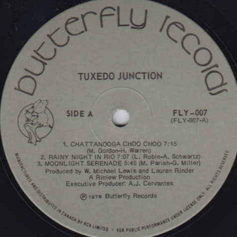 Tuxedo Junction – Tuxedo Junction VinylPursuit.com