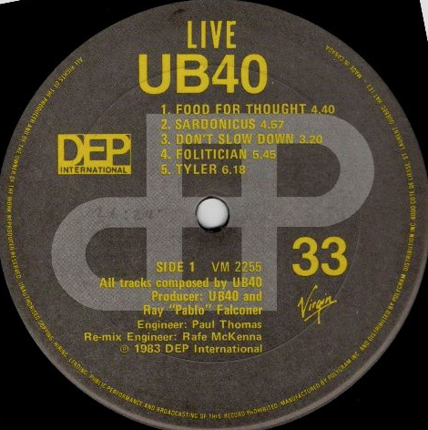 UB40 – Live