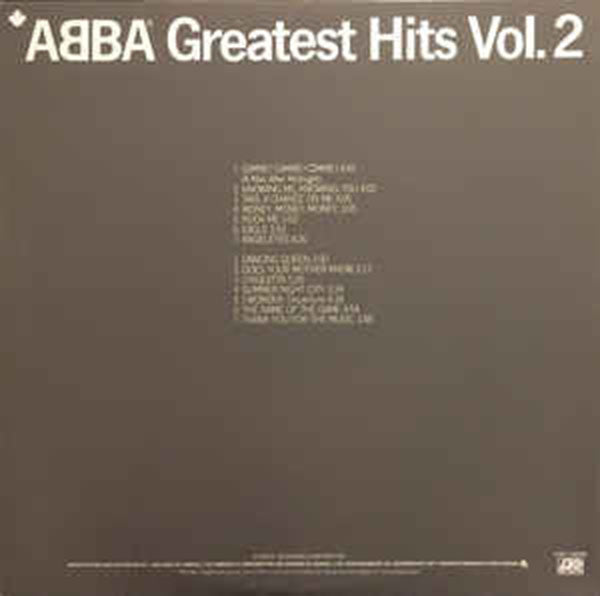 ABBA ‎– Greatest Hits Vol. 2