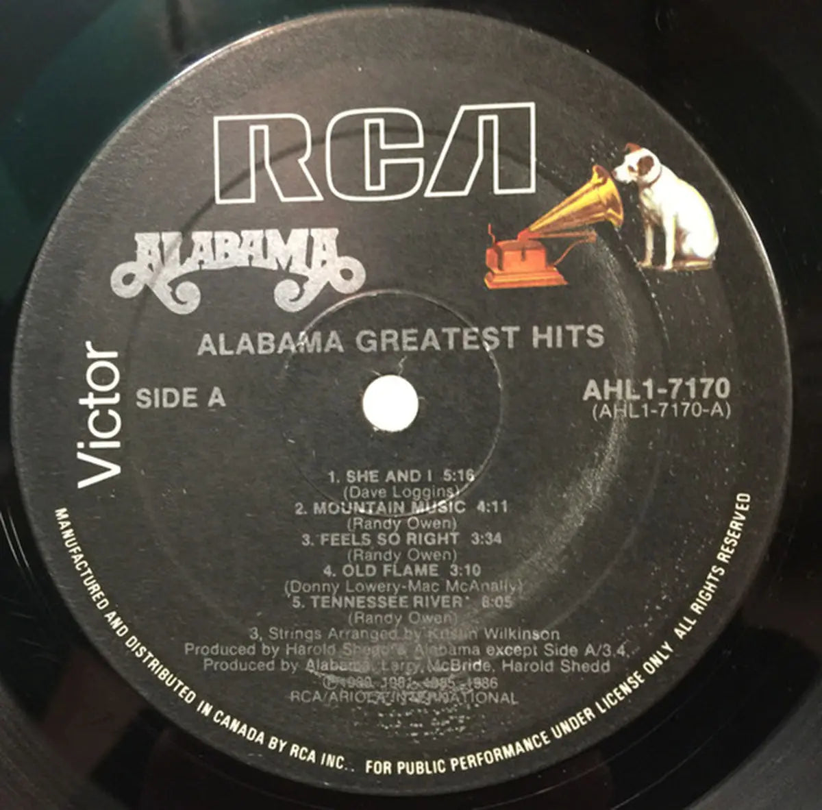 Alabama ‎– Alabama Greatest Hits VinylPursuit.com