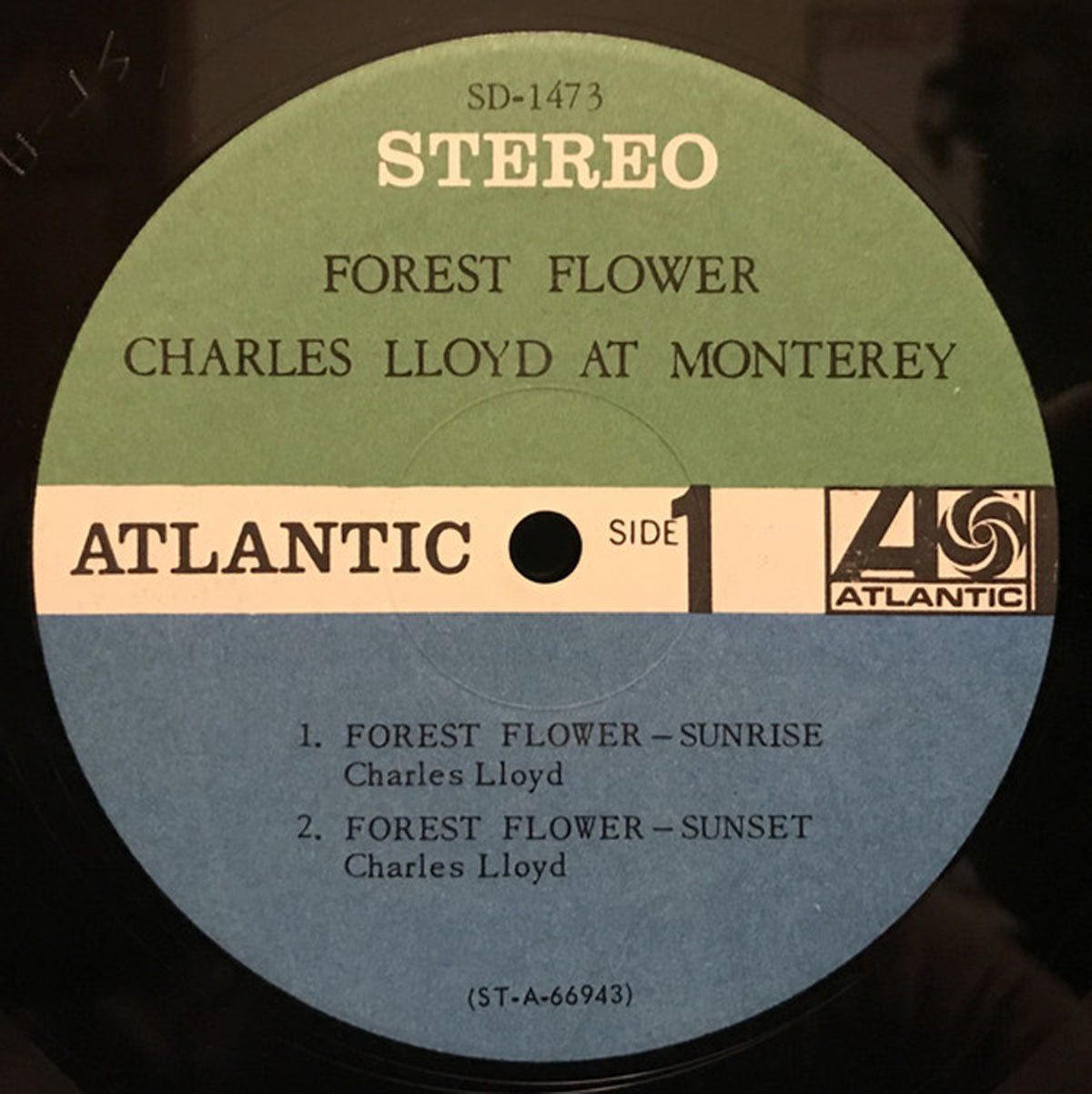 Charles Lloyd ‎– Forest Flower - US Pressing