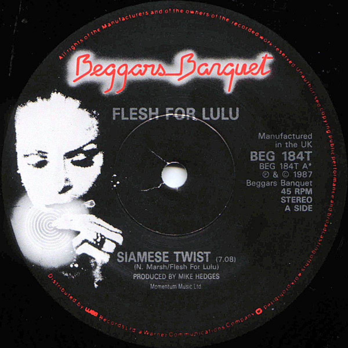 Flesh For Lulu ‎– Siamese Twist - UK Pressing