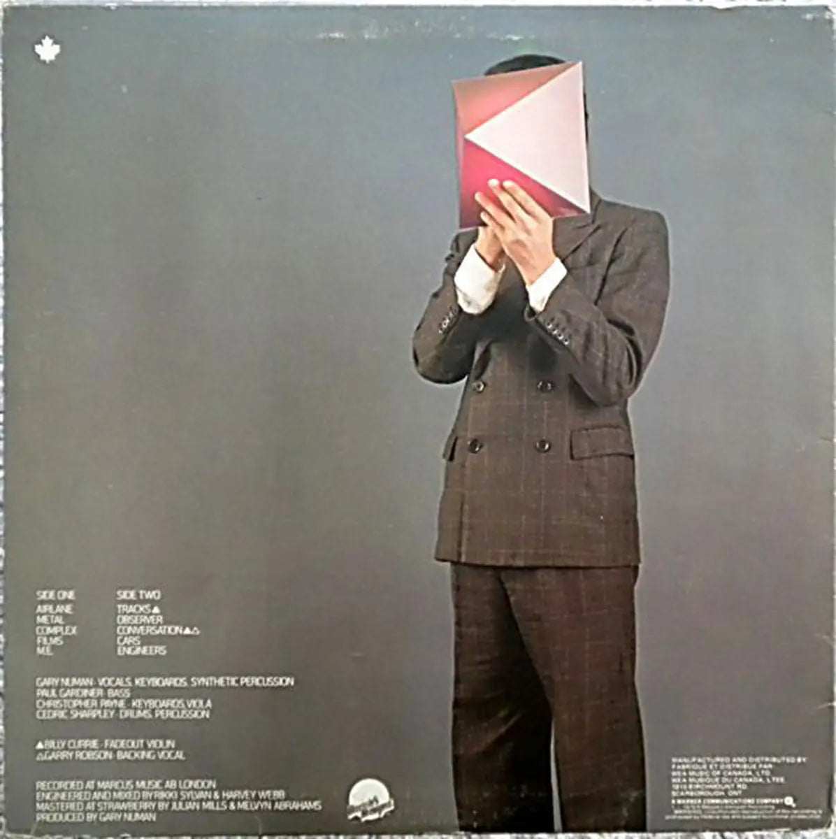 Gary Numan - The Pleasure Principle - 1979 VinylPursuit.com