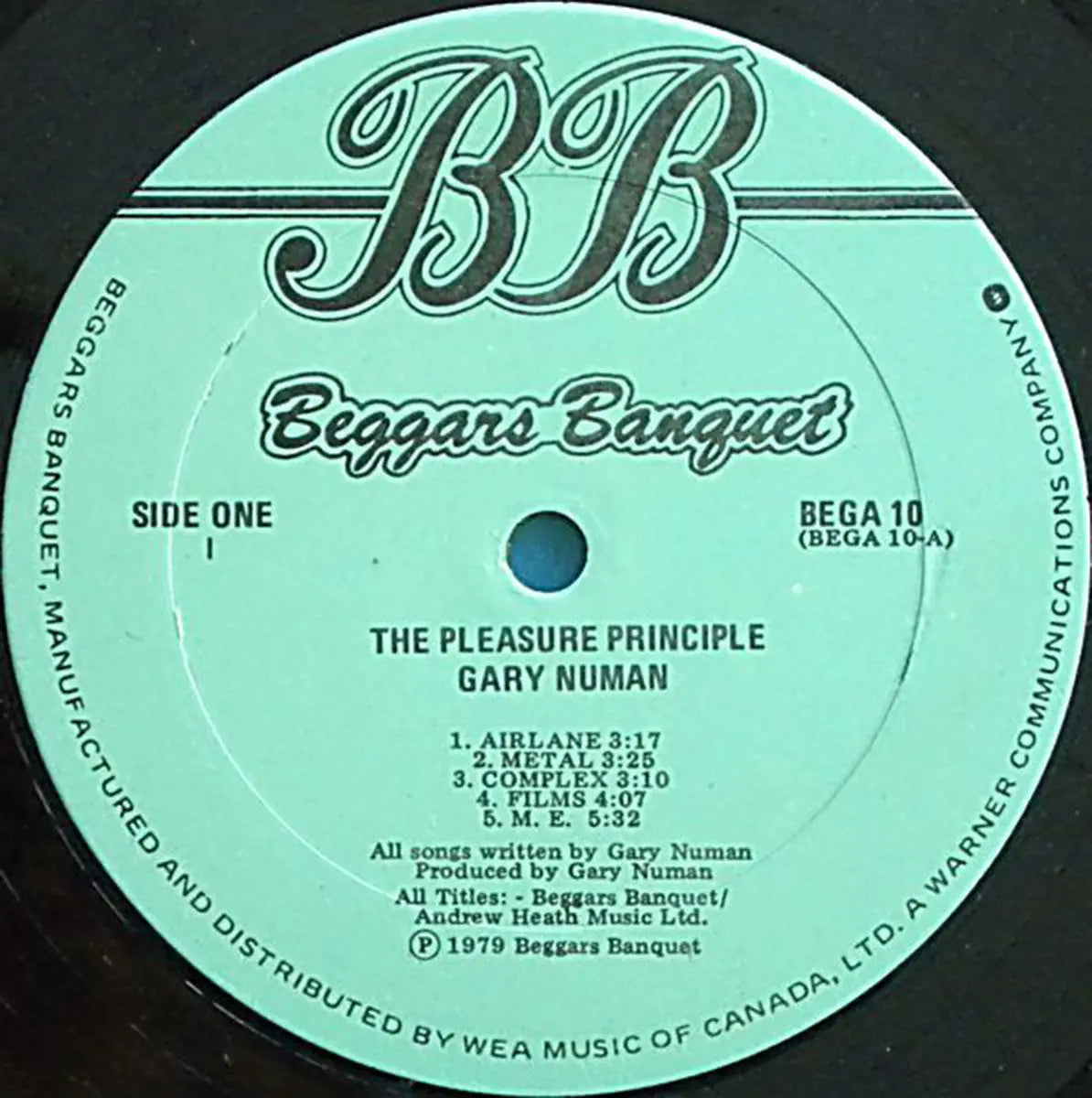 Gary Numan - The Pleasure Principle - 1979 VinylPursuit.com