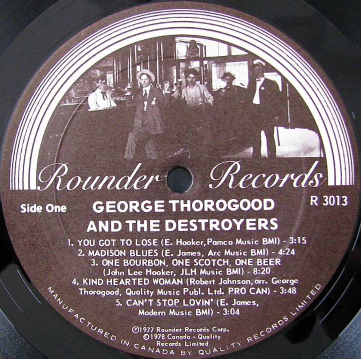 George Thorogood And The Destroyers ‎– George Thorogood And The Destroyers VinylPursuit.com