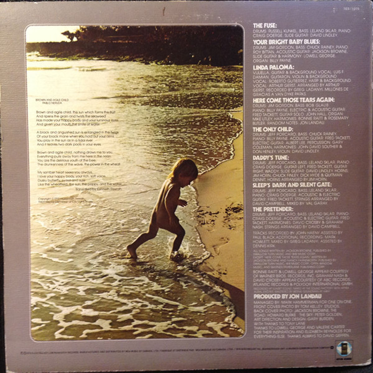 Jackson Browne ‎– The Pretender