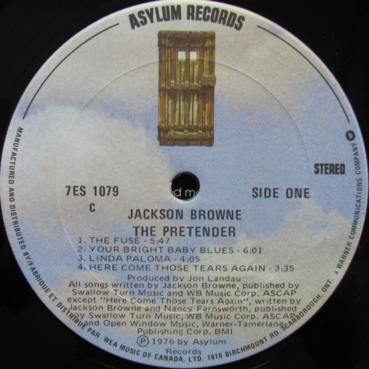 Jackson Browne ‎– The Pretender
