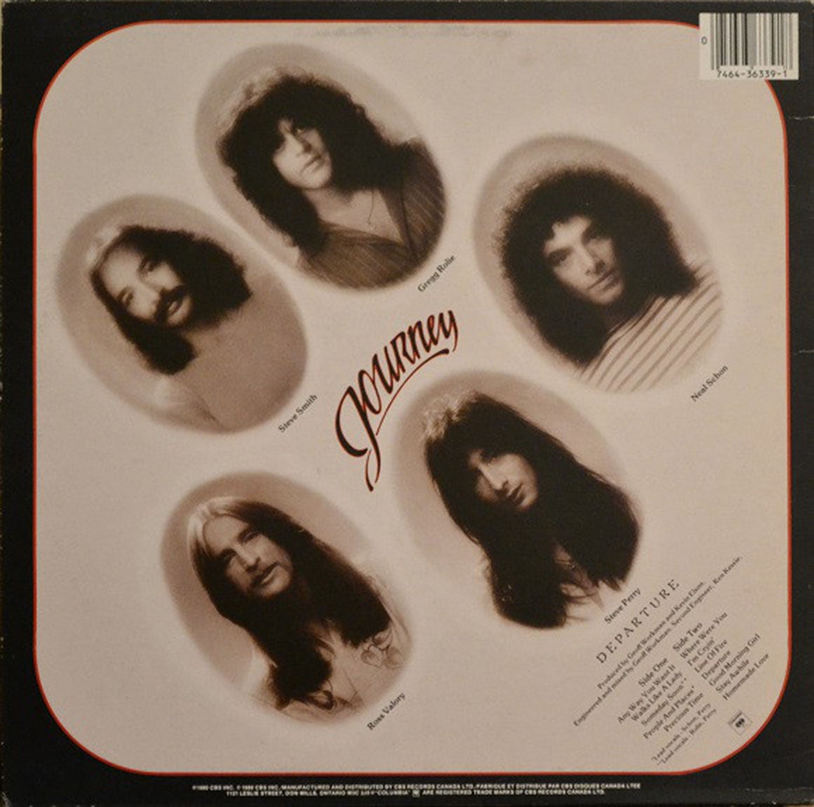 Journey ‎– Departure - US Pressing - SEALED! VinylPursuit.com