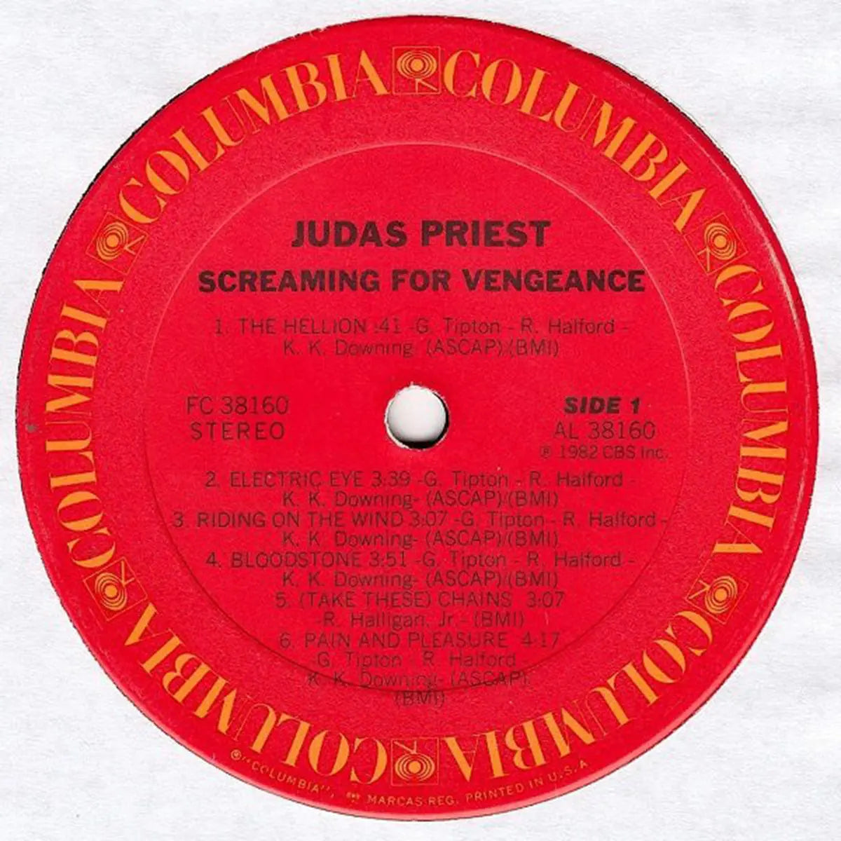 Judas Priest ‎– Screaming For Vengeance - US Pressing - 1982 VinylPursuit.com
