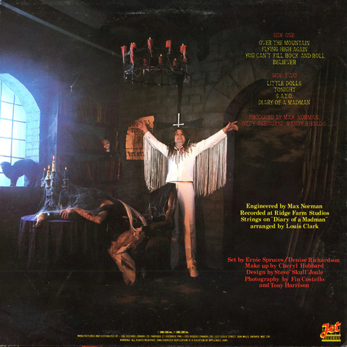 Ozzy Osbourne ‎– Diary Of A Madman - 1981 VinylPursuit.com