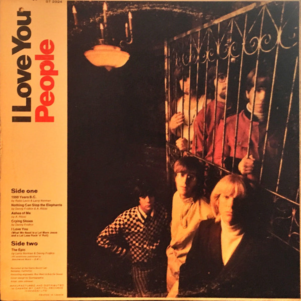 People! ‎– I Love You - 1968 - RARE
