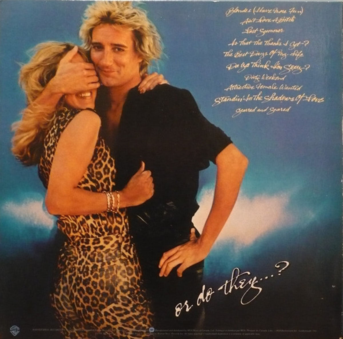 Rod Stewart ‎– Blondes Have More Fun - 1978