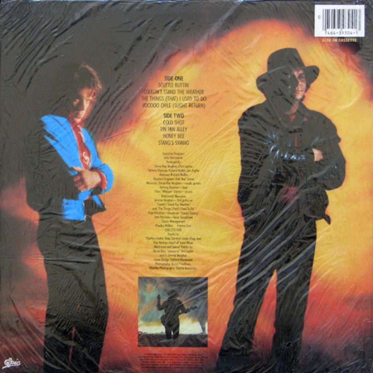 Stevie Ray Vaughan And Double Trouble ‎– Couldn't Stand The Weather VinylPursuit.com