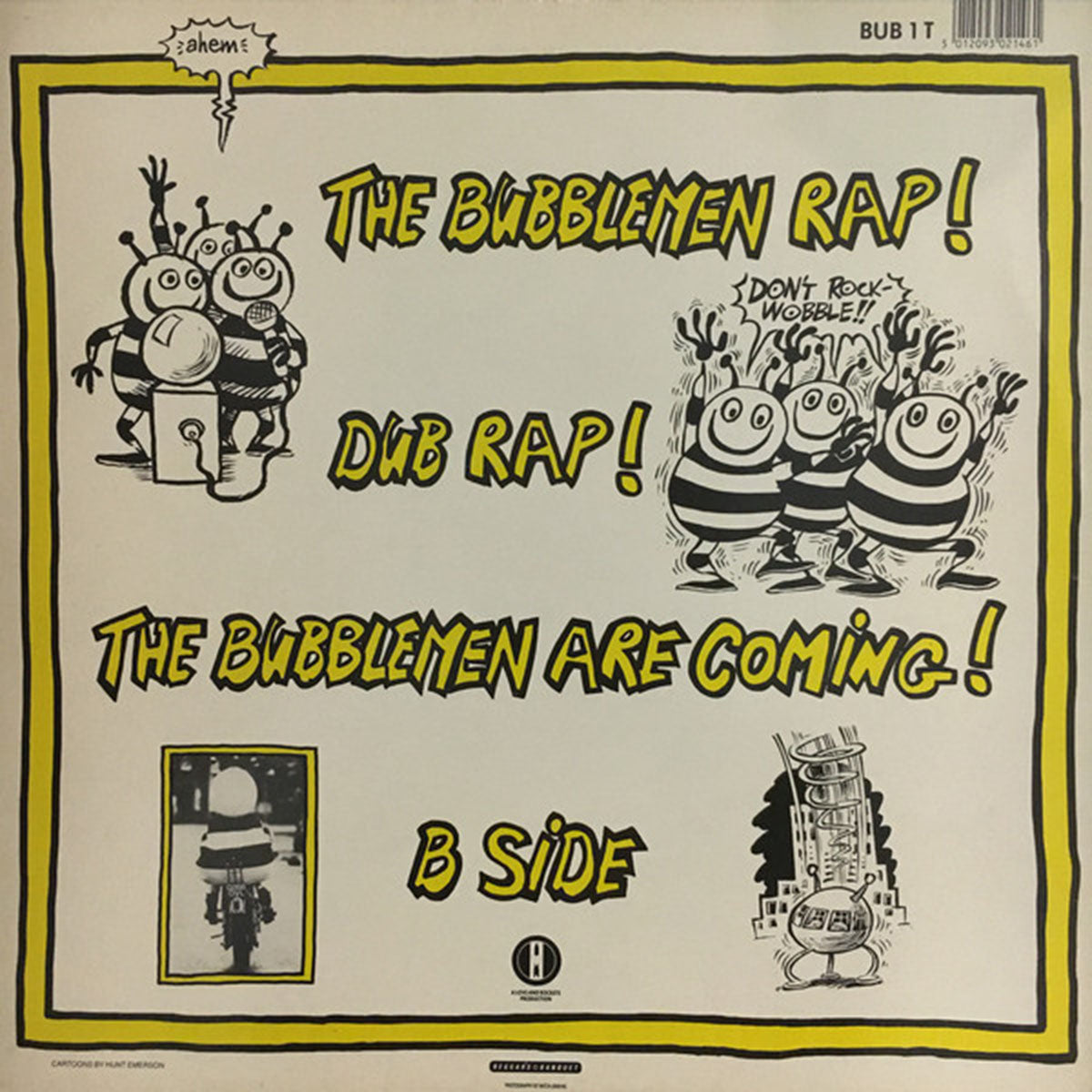 The Bubblemen ‎– The Bubblemen Rap! - 1988 UK Pressing