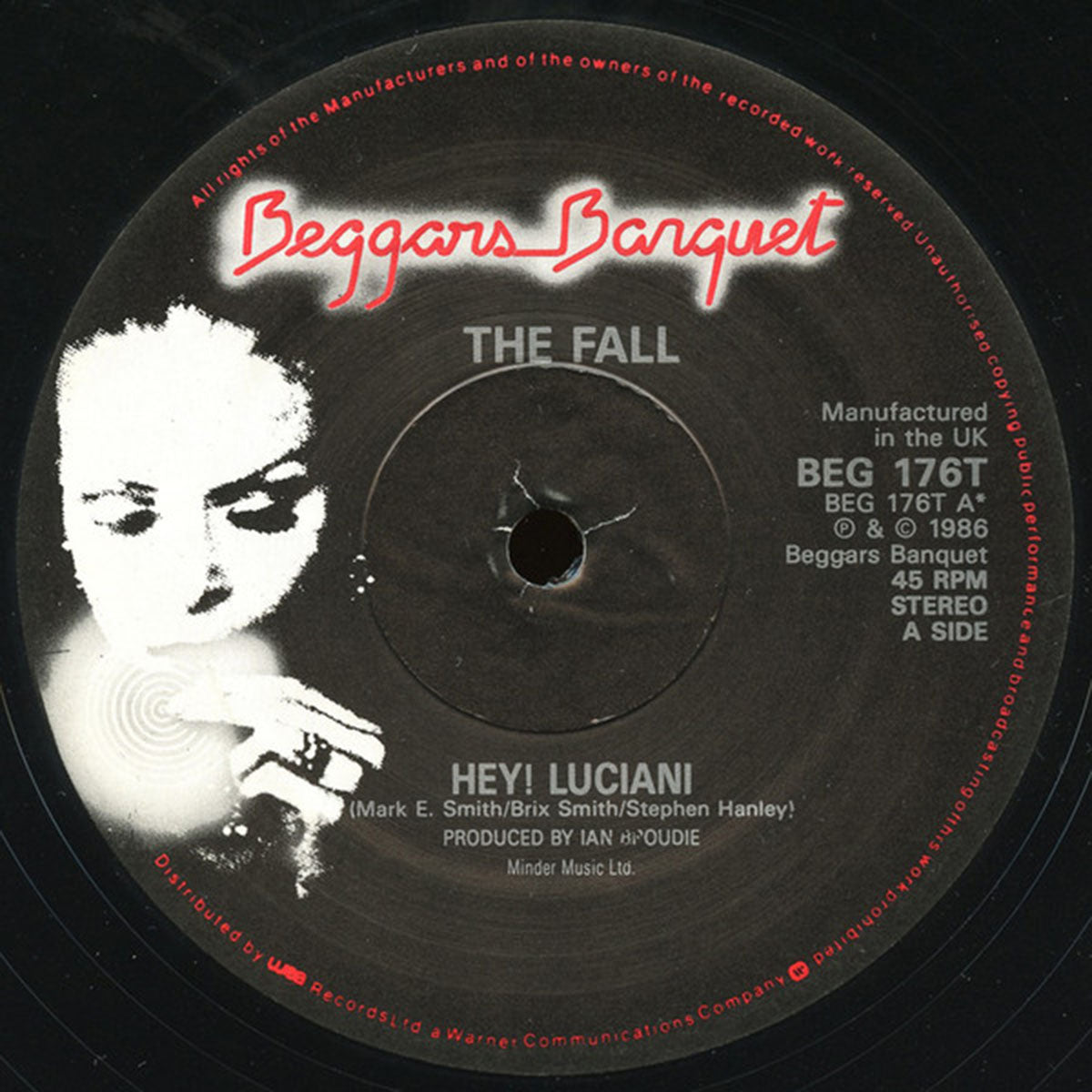 The Fall ‎– Hey! Luciani - UK Pressing