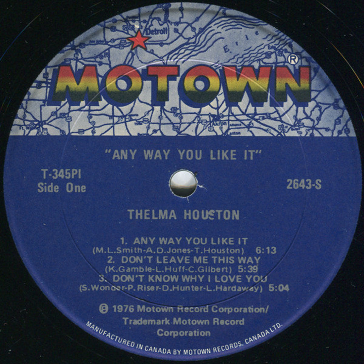 Thelma Houston ‎– Any Way You Like It