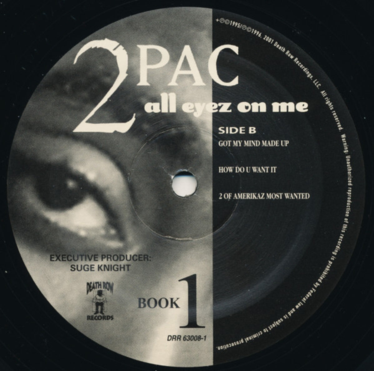 2Pac All Eyez On Me US Pressing Vinyl Pursuit Inc
