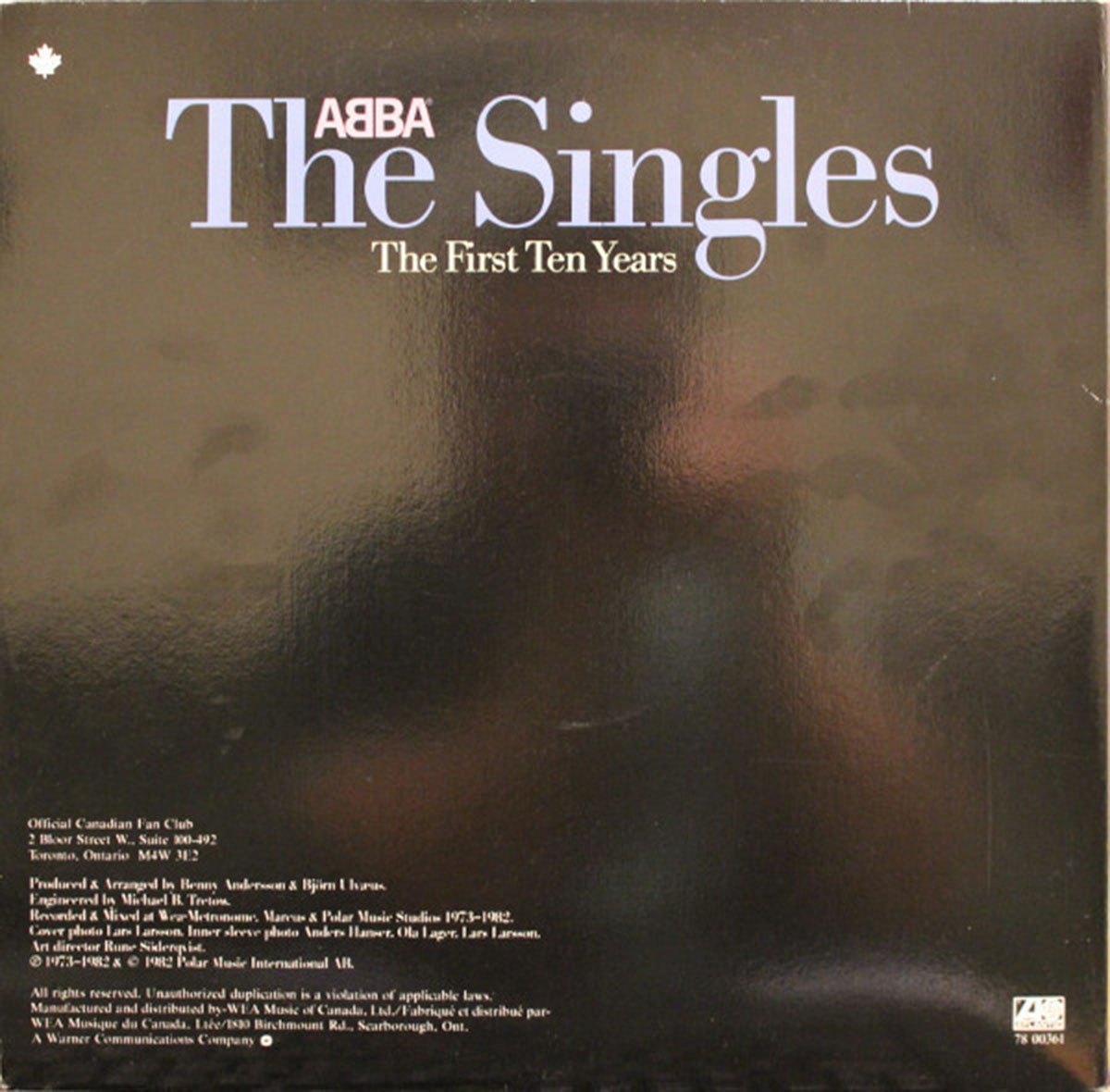 ABBA The Singles The First Ten Years Vinyl Pursuit Inc Abba the singles the first ten years vinyl pursuit inc