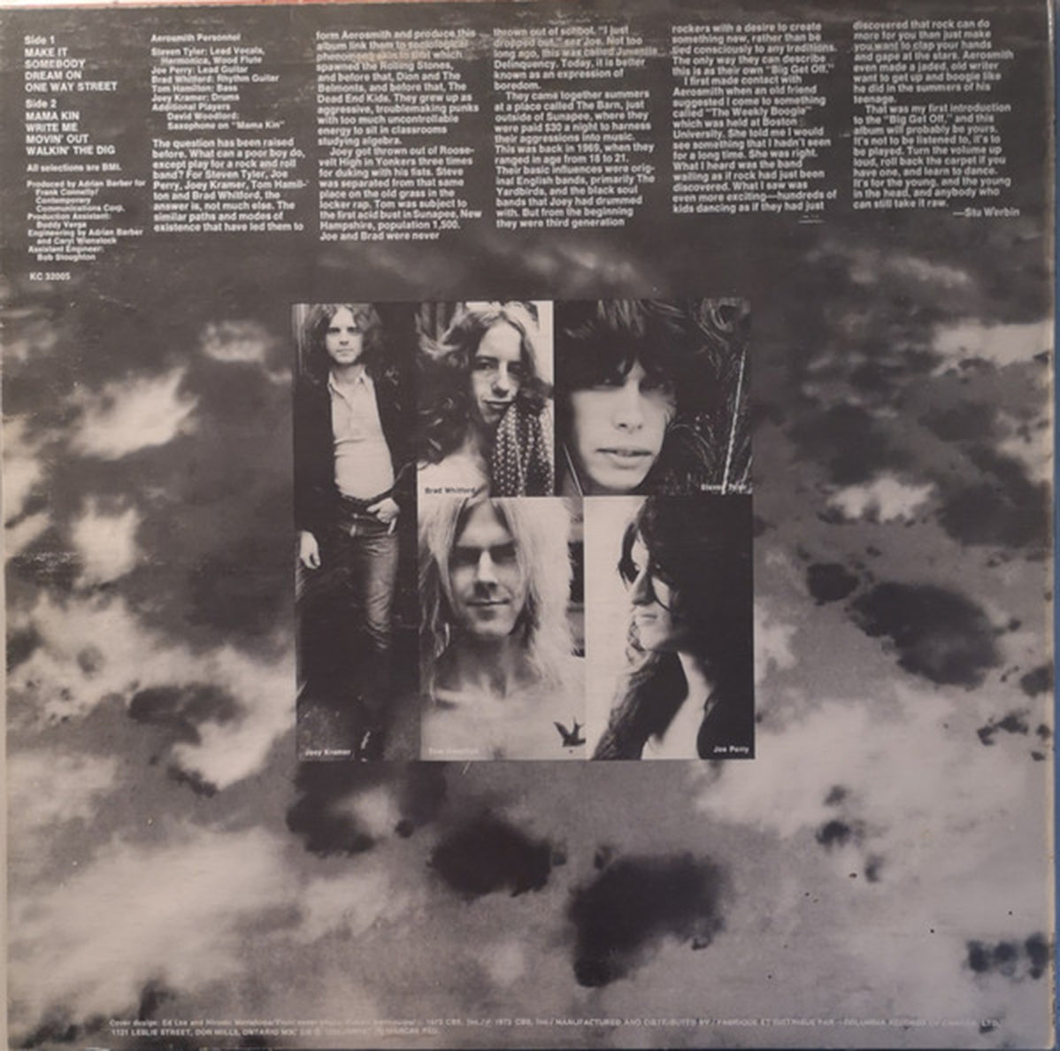 Aerosmith – Aerosmith - 1973 Misprint