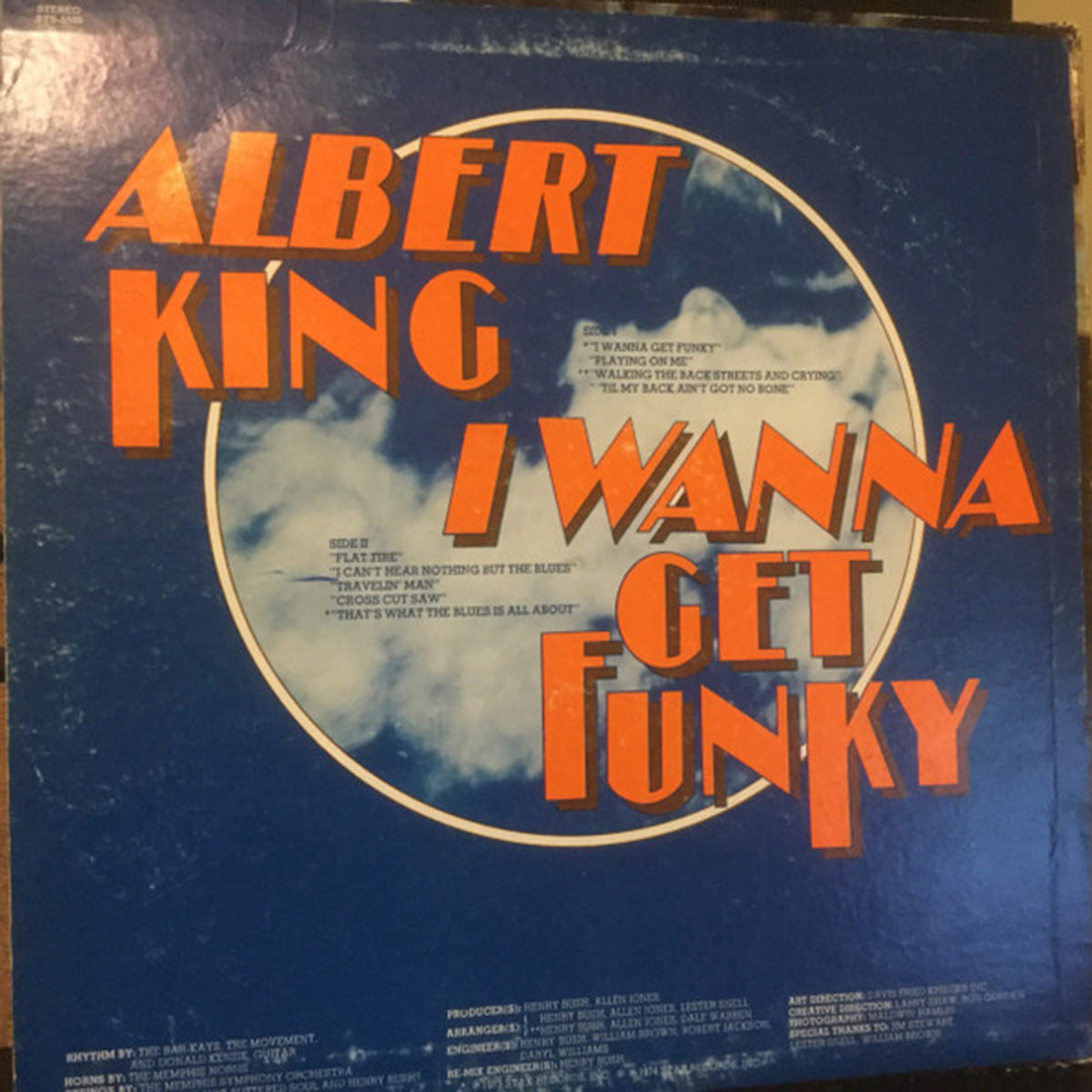 Albert King – I Wanna Get Funky - 1974 US Pressing