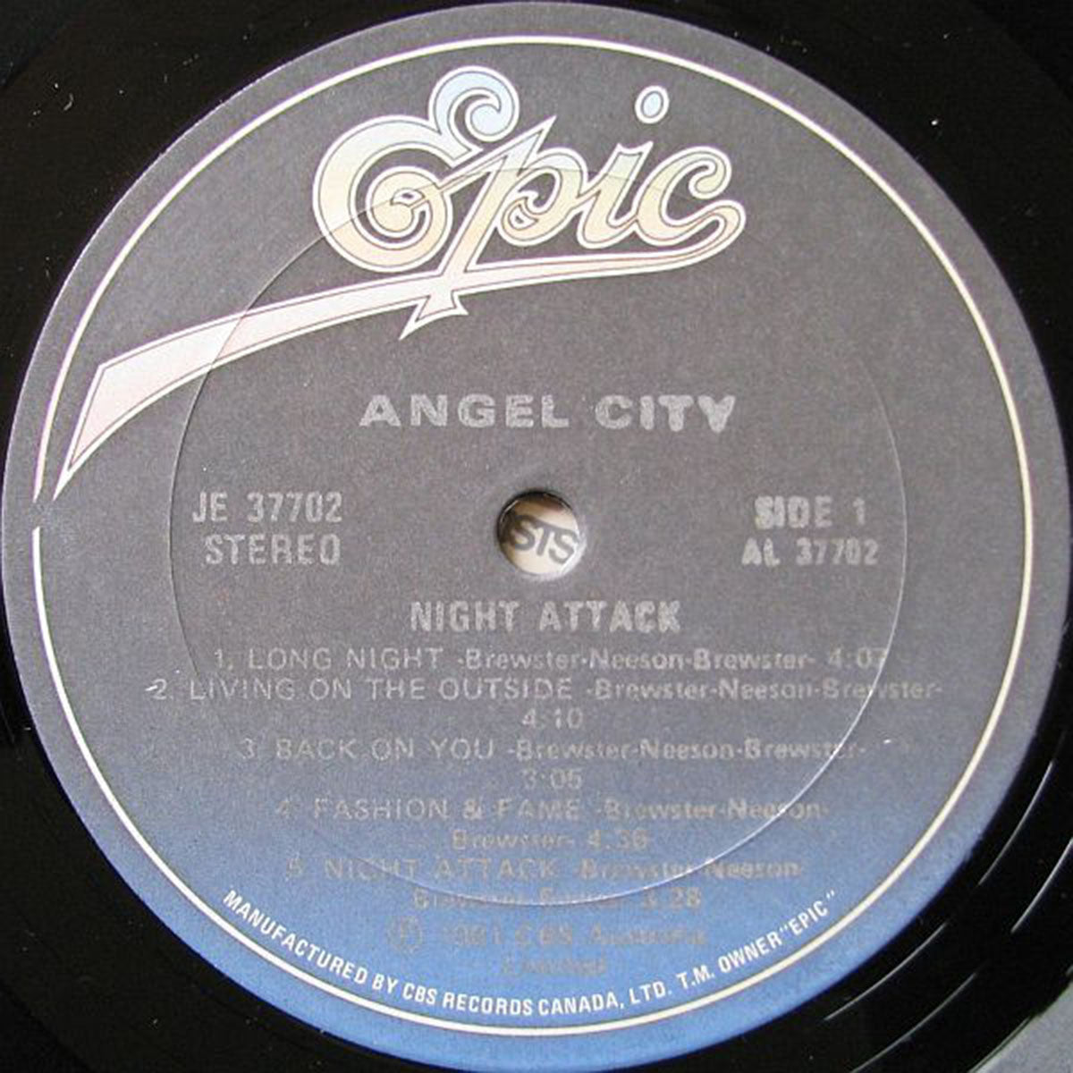 Angel City – Night Attack VinylPursuit.com